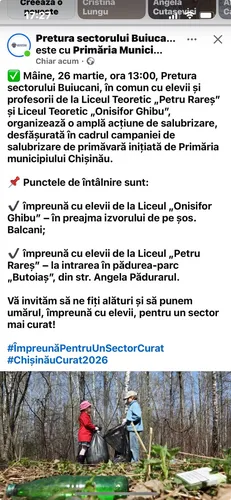 Actiune de salubrizare