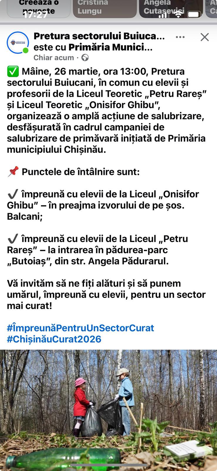 Actiune de salubrizare