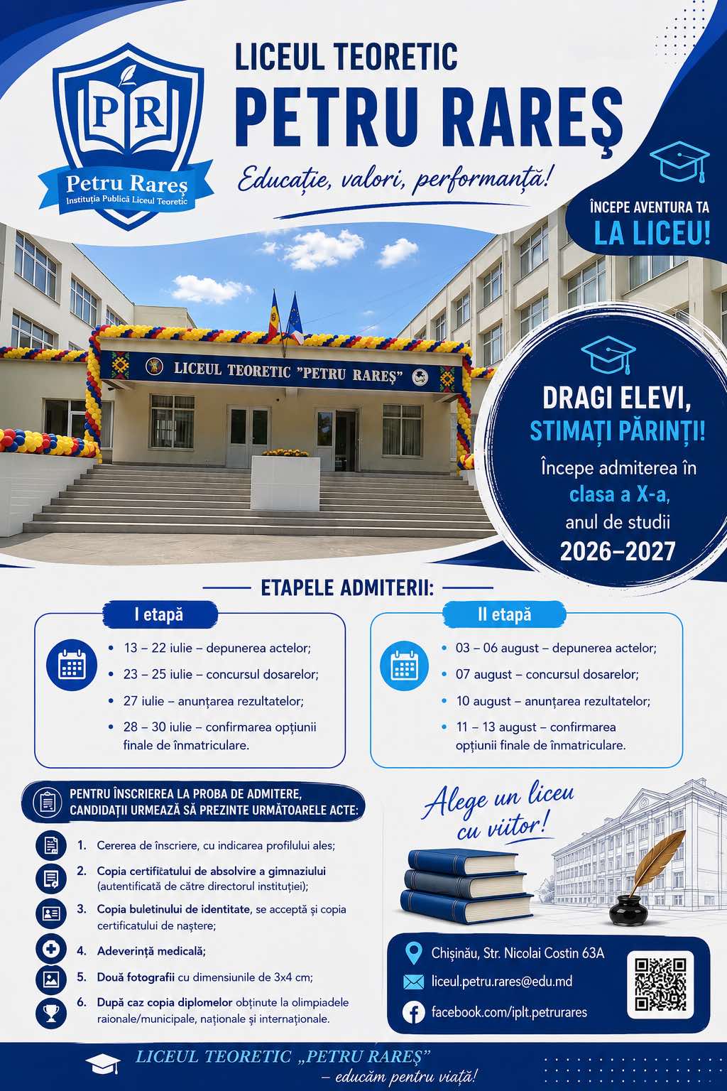 Admitere clasa X-a
